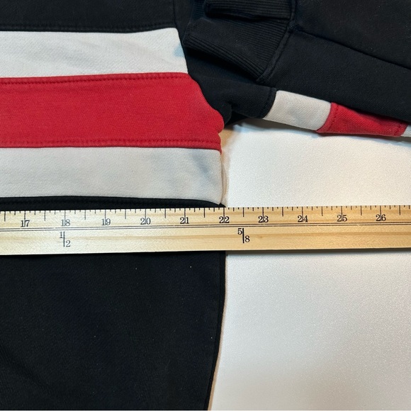Kaifai NSTK Trilevel Colorblock Hoodie Black Red White Size M - Picture 5 of 6